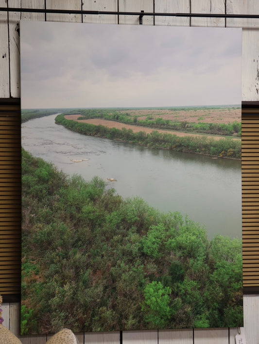 Rio Grande River Canvas (taken from the left)