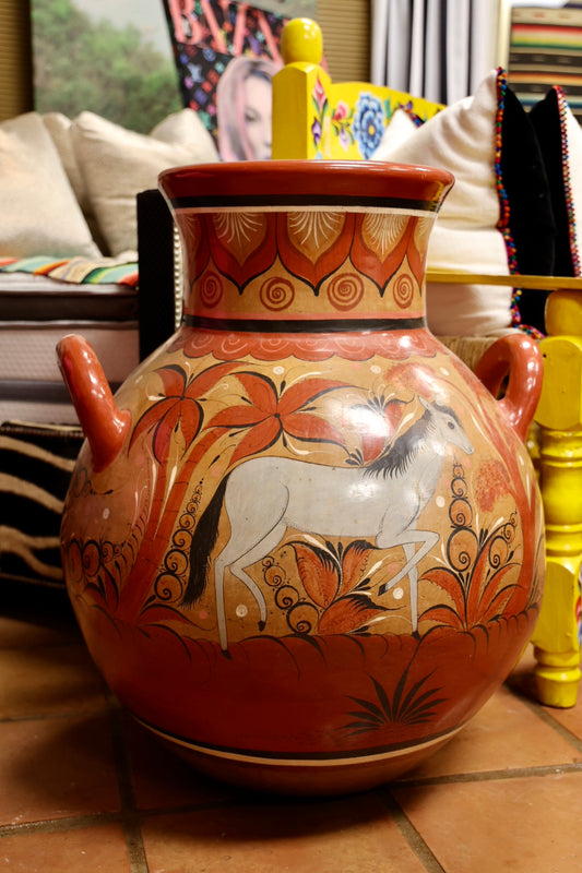 Talavera Red Large Pot