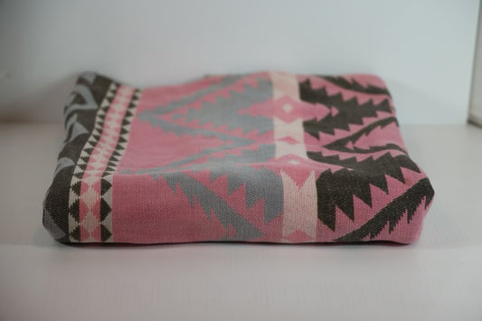 Vintage Pink Pendleton Blanket