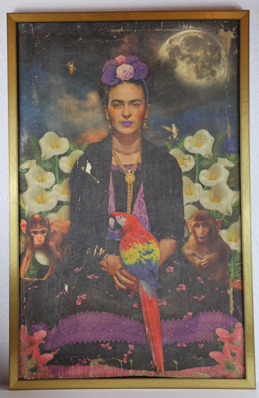 Frida' On Canvas