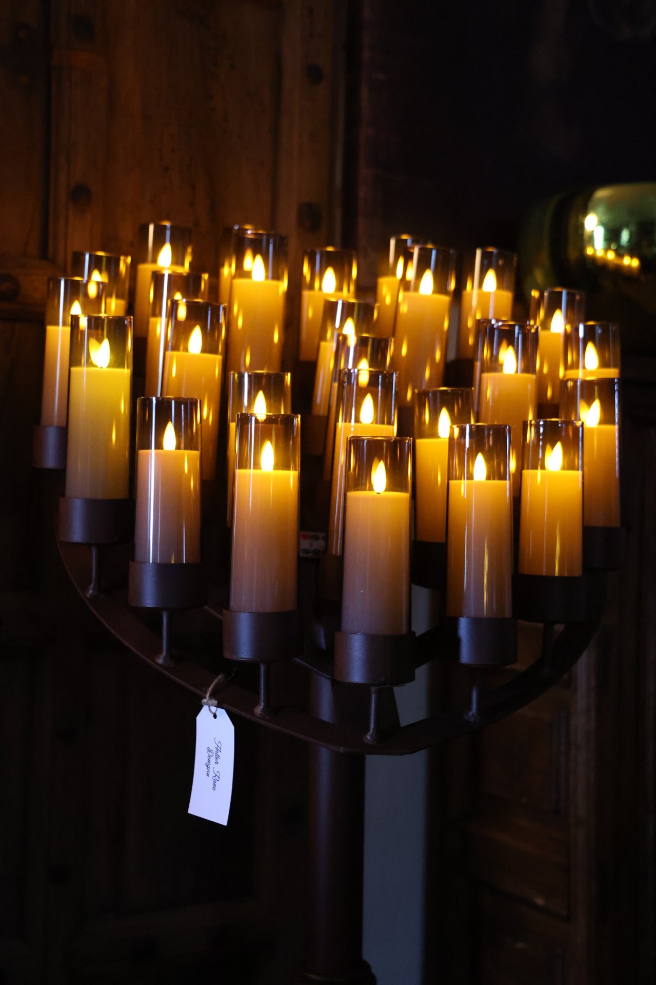 Floor Candelabra In Shape Of Heart