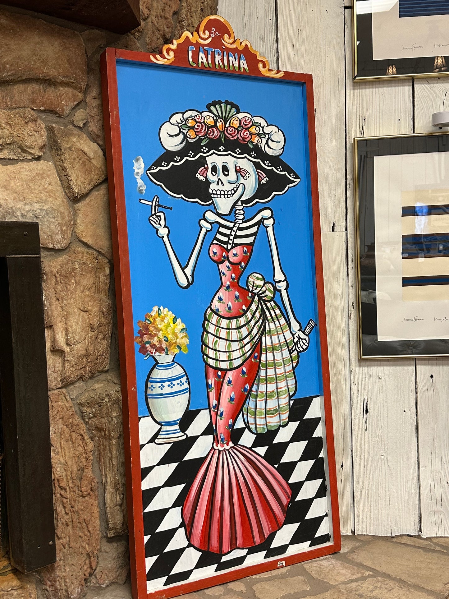 La Catrina (blue)