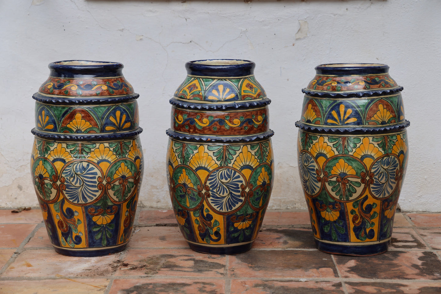 Talavera Vases/Pots