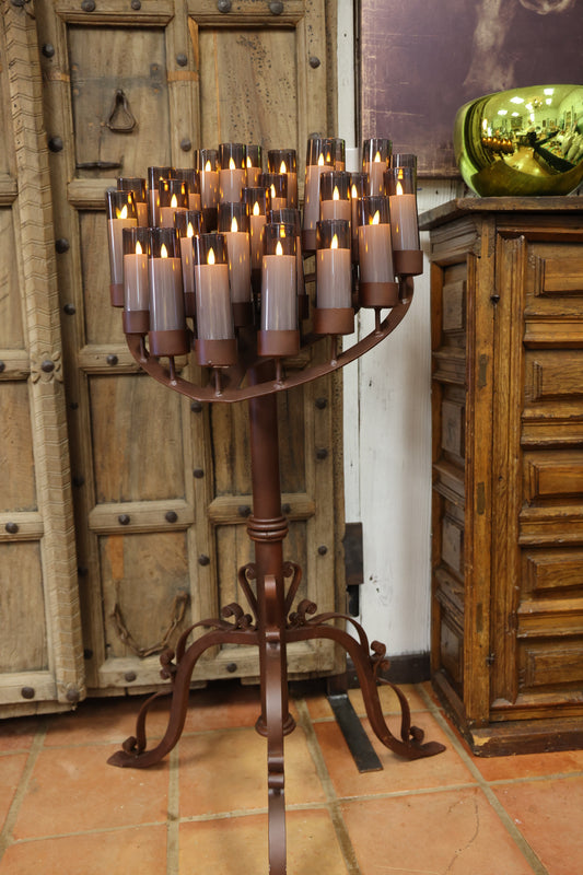 Floor Candelabra In Shape Of Heart