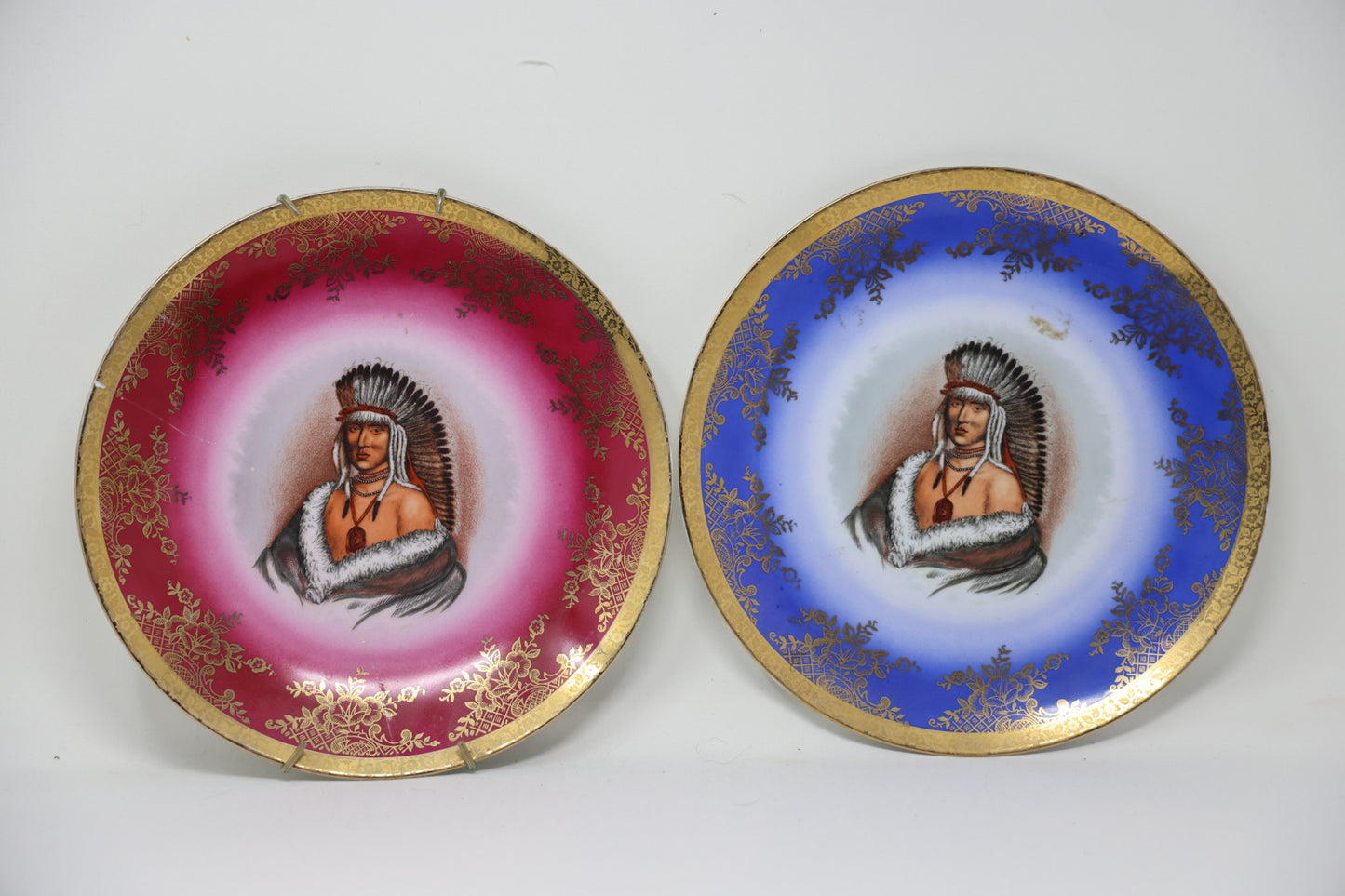 Indian Chief Hot Pink Plate