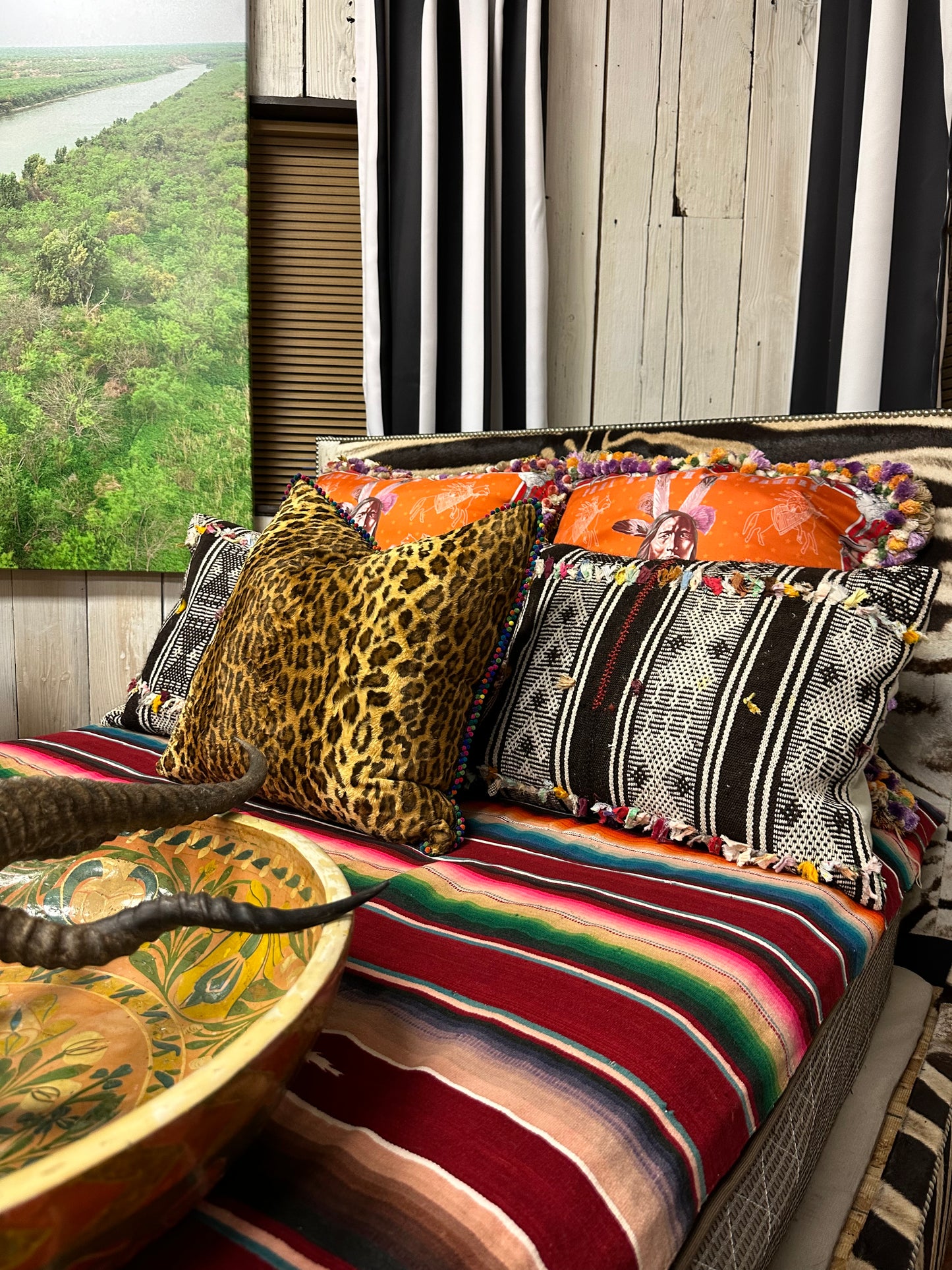 Bolivian Fabric Pillows